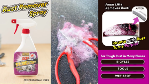 [SG STOCK] AIMEDIA Rust Remover Spray Japanese Professional Use Stainless Steel Metal Foam Made in Japan