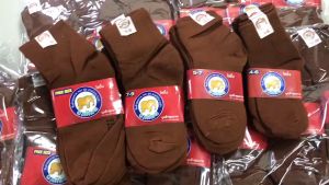 ถุงเท้านักเรียน 4 คู่ ถุงเท้า ครบไซส์ student socks