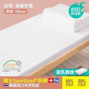 Student Dormitory Latex Mattress Single Bed Special Quilted Bedding Upper Lower Bunk Bed 90x190 Soft Pad College Student Mattress