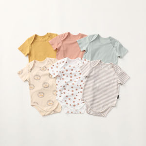tinyclvb | Bodysuit Mỏng Hè Cho Bé Cotton Sạch