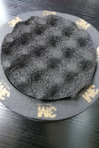 [6 INCH / 6.5 INCH]3M CAR Door Speaker Sound proof Sponge Bass Ring Foam Woofer Pad Noise Sound Wave