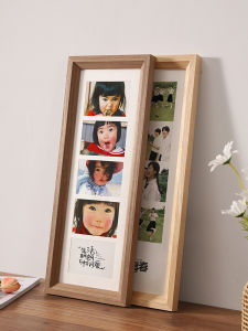 Photo Frame Combination Printing with Photo Development Couple Album Custom DIY Decoration Creative 5-Inch Three-Five-Piece Wall Hanging