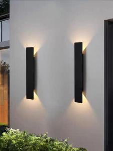 Đèn Tường Hình Chữ Nhật Hiện Đại Tối Giản Chiếu Sáng Hai Chiều Cho Hành Lang Cầu Thang Phòng Khách Chống Thấm Nước