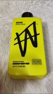 W By Jake Paul Body Wash - Exfoliating - Hydrating - W Original & Deep Woods 532mL