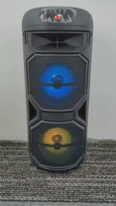 【MUSIG】ลำโพงบลูทูธ ธไร้สาย ซับวูฟเฟอร์ 3600mAh เสียงดี เสียงใส(รองรับไมโครโฟน บลูทู ธ USB การ์ด TF วิทยุ)ไฟ LED สีสันสดใส ฟังก์ชั่นครบ ที่ม เบสหนัก ปรับเบสได้ แบบพกพา Bluetooth Speaker