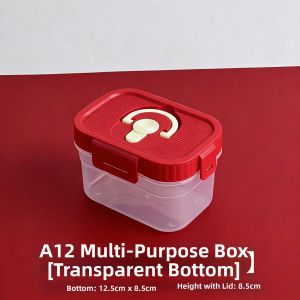 WODEBAIHUI | Multifunctional Sealed Tea Organizer PP Material