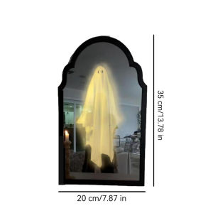 USB Halloween Hologram Ghost Mirror Spooky Scary Ghosts for Halloween Decor Indoor Halloween Room Decor