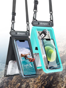 New Double Warehouse Waterproof Phone Bag Neck Strap Beach Beach Swimming Diving Water Park Special Hanging Neck Waterproof Case
