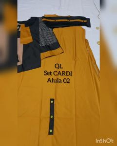 Gamis Cardigan Kekinian Terbaru