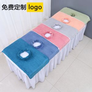 Khăn Mặt Spa Có Lỗ Để Massage Phòng Tắm Spa Khăn Mặt Làm Đẹp Spa Khăn Tắm Spa Khăn Mặt Spa Có Logo Spa