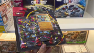 Thẻ Bài TCG Pokémon TCG: ME05 Mega Evolution - Pitch Black (3-Pack Blister - Tiếng Anh)
