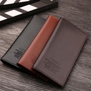 New Wallet Mens Long Fashion Business Casual Youth Student Wallet Japanese and Korean Trendy Wallet Clutch Bag Thin