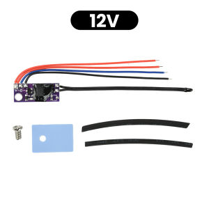 diymore | DC 5V 12V 1.2A 2-wire 3-wire Fan Temperature Controller Routing CPU Heat Sink Micro Automatic Speed Regulation