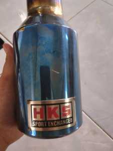 knalpot srigala suara guk guk warna bluemoon untuk truk turbo