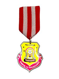 Pin/tiska osis custom logo nama jabatan sekolah