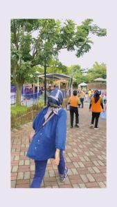 rika top blouse linen rami kancing belakang