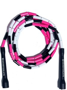 Thickened Rope Core CC Handle Hard Bead Design Bamboo Node Jump Rope Fitness Durable Drop Resistant Long Jump Rope for Men And Women