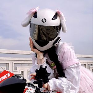 Kawaii Series Motorcycle Electric Bicycle Helmet Decoration Ski Helmet Accessories Decoración de cascos de esquí Helmet headwear