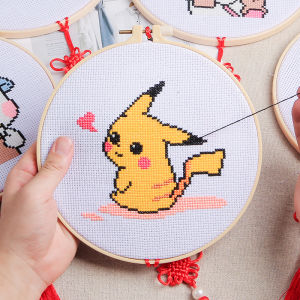 Jiaxun | Beginner-Friendly Cartoon Cross Stitch Small Hanging Decoration