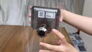 Battery Powered MINI Two Way Talk Tuya SmartLife APP 3MP Wide View 2.4G WiFi 940NM Infrared Digital Door Peephole Eye PIR Camera