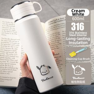 WEIZHIXIANG | Cute Student Thermal Mug 316 Stainless Steel