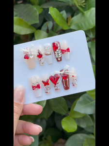 Premium Press-On Nails 24pcs|Non-Damaging & Easy to Apply|Kuku Palsu|高质感美甲贴片|Mudah & Cepat