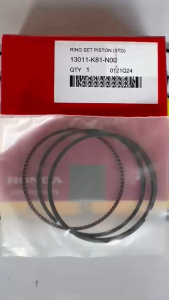 PISTON RING SET FOR HONDA BEAT FI | HONDA GENUINE PARTS | 13011-K81-N00
