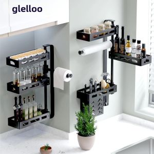 yishujia office | Rotary Drill-Free Wall Mounted Corner Storage Rack