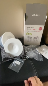 YOUHA Clear Cap for Youha Hands-free Cups | Breast Pump Part