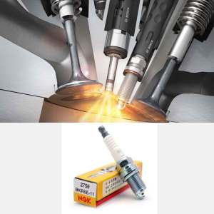 NGK Motorcycle Spark Plug CR8E C7HSA Spark Plug DENSO Burner Original Authentic Car<P> </P>Spark Plug
