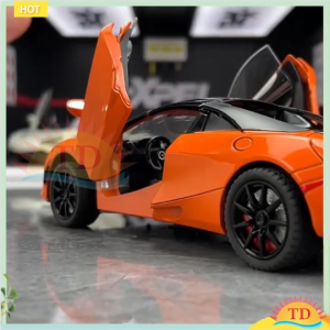 McLaren 720S Hợp Kim Tỷ Lệ 1:24 Có Đèn Âm Thanh & Mui Trần