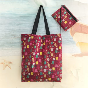 Waterproof Eco-friendly Crossbody Durable Folding Shopping Bag With Zipper Medium