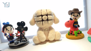 [JPEARLY] YJ Cubey Pushie | Yongjun 3x3 Speedcube Plush Toy | Cube Collector