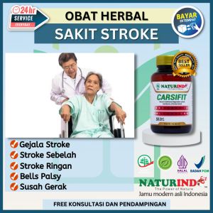 Obat Stroke Paling Ampuh Herbal Sebelah Kanan Kiri Saraf Wajah Bell Palsy