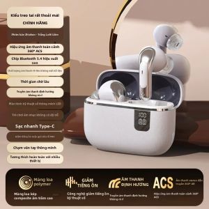Tai Nghe Bluetooth Ariettie TWS Tai Nghe Không Dây HIFI Mic Màn Hình LED Tai Nghe Thể Thao Dành Cho Điện Thoại Chơi Game Âm Nhạc Có Điều Khiển Bằng Cảm Ứng