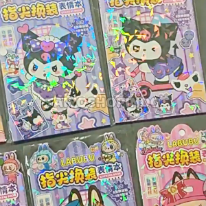 TAIYO DIY BP Dress Up Sticker Karakter Capybara Stiker Pakaian Hias Dekorasi Notes Aksesoris Anak