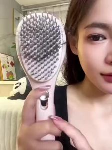 Retractable Comb Home Upgraded Scalp Cleaning Anti-static Convenient Fluffy Scalp Press Massage Comb