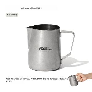 Mobi Garden | Cốc Vẽ Latte 304 Thép Không Gỉ