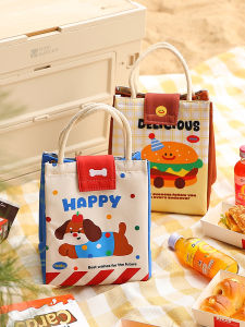 Túi Đựng Đồ Ăn Trưa Kiểu Nhật Bản Dễ Thương Túi Đựng Đồ Ăn Trưa Bằng Giấy Bạc Dày Túi Đựng Đồ Ăn Sáng Di Động Cho Nhân Viên Văn Phòng Và Học Sinh