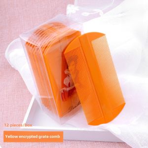 Grate Comb Tick Removal Comb Pet Dense Gear Lice Eggs Removal Kids Encryption Grate Comb Dense Gear Scraping Head Dandruff Removal Comb