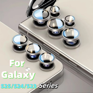 For Galaxy S25 S24 S23 Ultra Plus S22 Camera Lens Protector Tempered Glass Anti Scratch Shatterproof Screen Cover