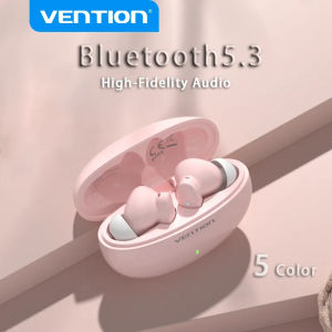 Vention Wireless Bluetooth Earphone V5.3 Stable Transmission Real noise reduction Sports game sweat proof built-in microphone touch control For Samsung S20 Huawei Xiaomi Earbuds