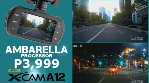 Qube XCAM A12 4MP DashCam