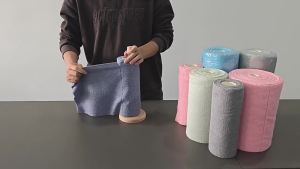 20PCS Microfiber Towel Reusable Absorbent Kitchen Cleaning Dishcloth Non-stick Oil Dish Rags Napkins