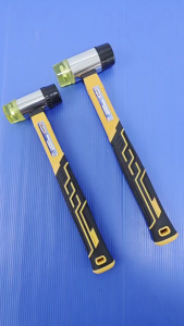 NASHI ค้อนหัวยาง + พลาสติก ด้ามไฟเบอร์ มีขนาด 35mm และ 40mm (เลือกขนาดตอนกดสั่งค่ะ) พร้อมส่งจากไทย