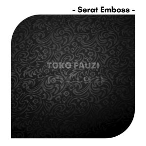 Kain Jetblack Emboss Meteran Leuwitex Bahan untuk Abaya Arab JIlbab Gamis dll Hitam Pekat motif Emboss Batik Bunga