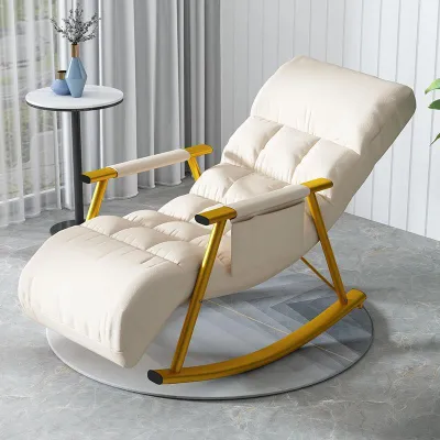 SHANNAIER | Reclining Rocking Chair For Adults Lazy Sofa Balcony Home Use