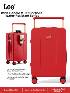 Lee | Red Bridal Year Travel Luggage Large Capacity
