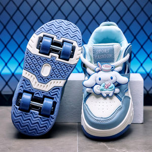 Children Spring New Adjustable Skates 4-Wheel