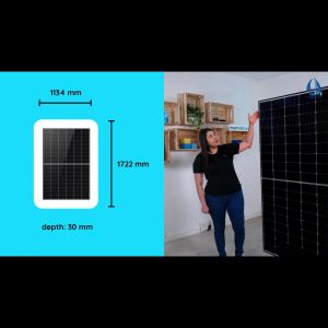 Combo 10 Tấm pin năng lượng mặt trời 550W LONGi Hi-MO5M